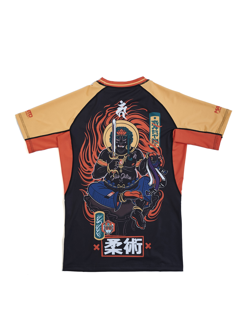 MANTO fudo RASHGUARD -black